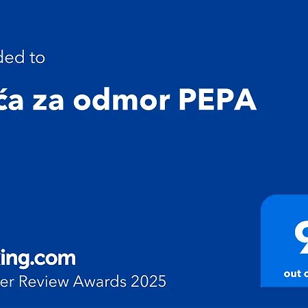아파트 Kuca Za Odmor Pepa *